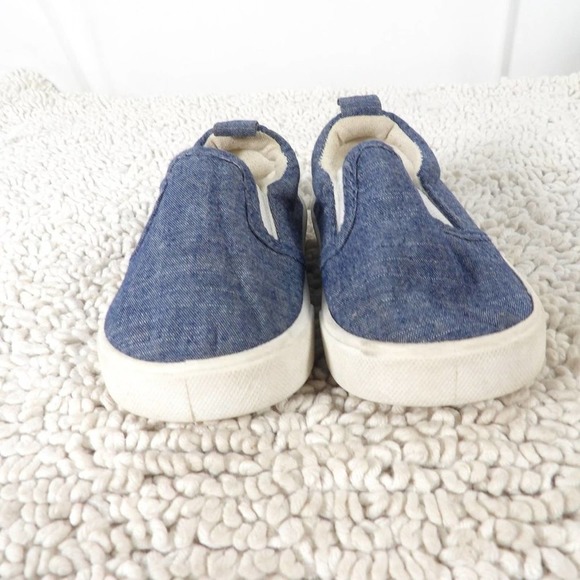H&M Boys Pull on Chambray/Blue Sneaker Size 18/19 C - Picture 1 of 8
